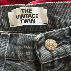 The Vintage Twin Lee Gray/Black Jeans